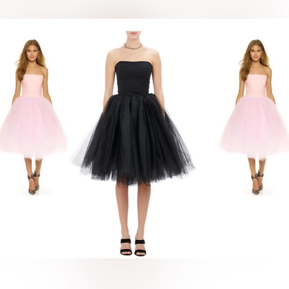 Loyd/Ford Stunning Black Tulle Dress